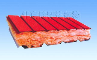 北京勝利達(dá)鋼結(jié)構(gòu)公司 玻璃棉夾芯板高清圖片展示